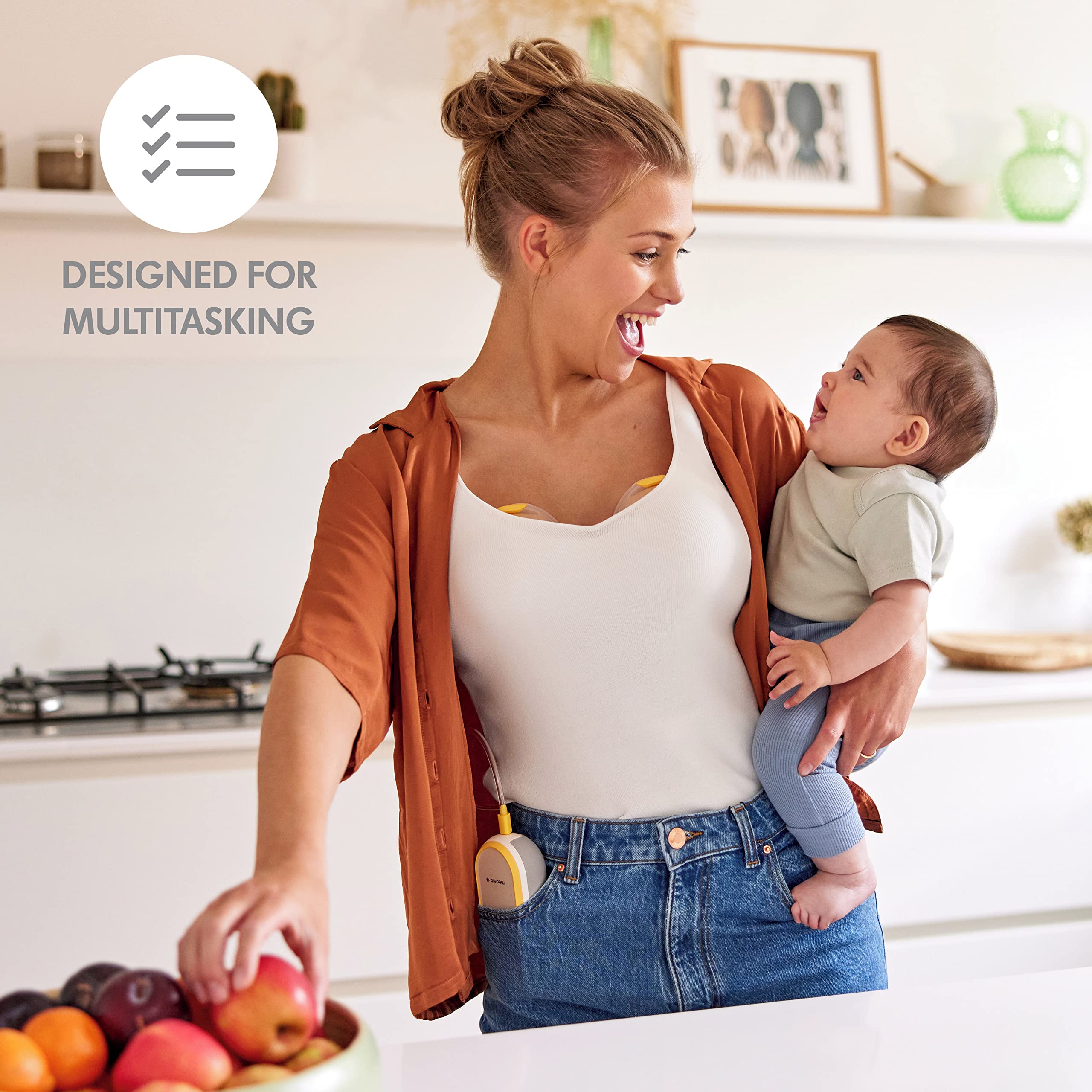 Medela Freestyle Hands-Free Breast Pump & Harmony Manual Breast Pump Bundle - Double Electric and Manual Breastfeeding Solution for Busy Moms at Work or Travel