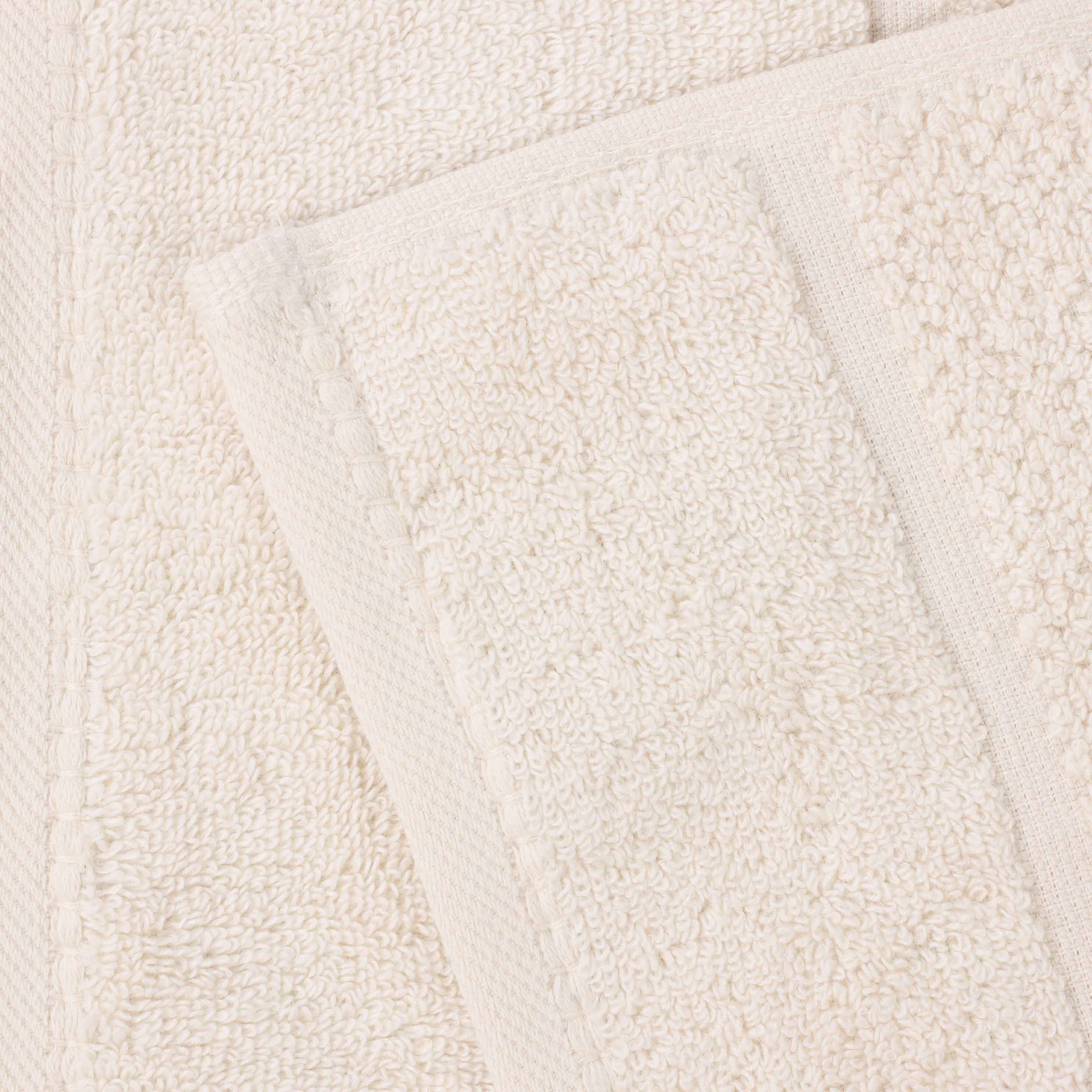 Premium Mile Smart Twist Cotton Bath Towels Set of 2 - Ultra Soft, Absorbent & Quick-Drying Luxury Bath Sheets with Broad Border - Perfect for Spa, Hotel & Home Bathroom Use