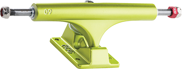 Ace AF1 60/8.75 Satin Lime Skateboard Trucks - Set of 2 - High Performance Skateboard Axles for Street & Park Skating - Perfect for Tricks, Grinds & Smooth Riding