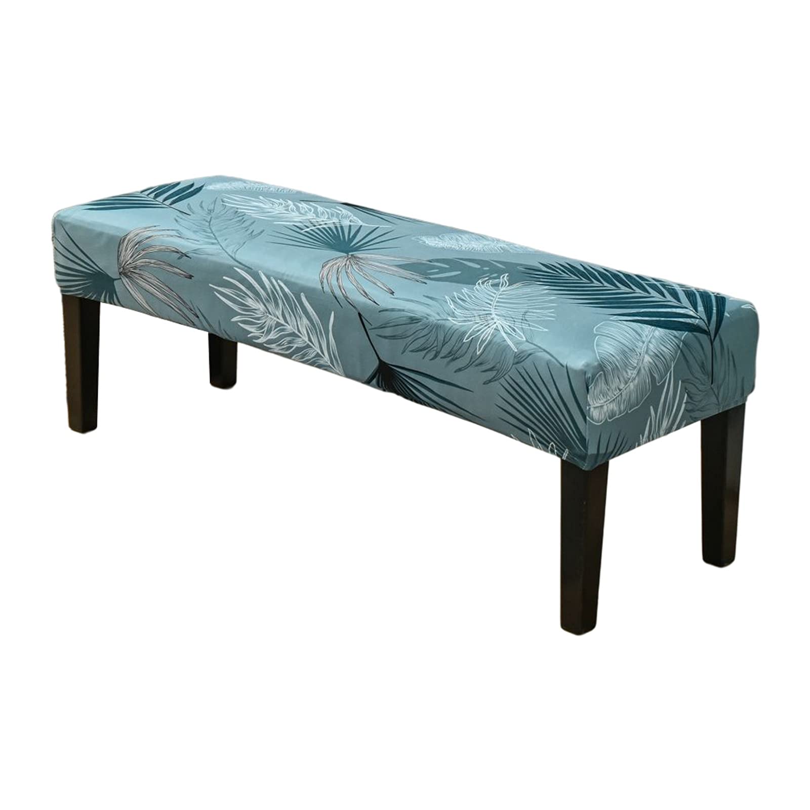 Eco-Friendly Ancheng Stretchable Dining Bench Cover - Removable Slipcover for Kitchen & Living Room Chairs - Furniture Protector for Home & Restaurant Use