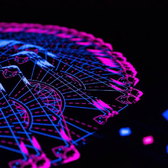 Premium Glow in the Dark Playing Cards - Chris Cards Collection | Perfect for Magic Tricks, Poker Nights & Party Games