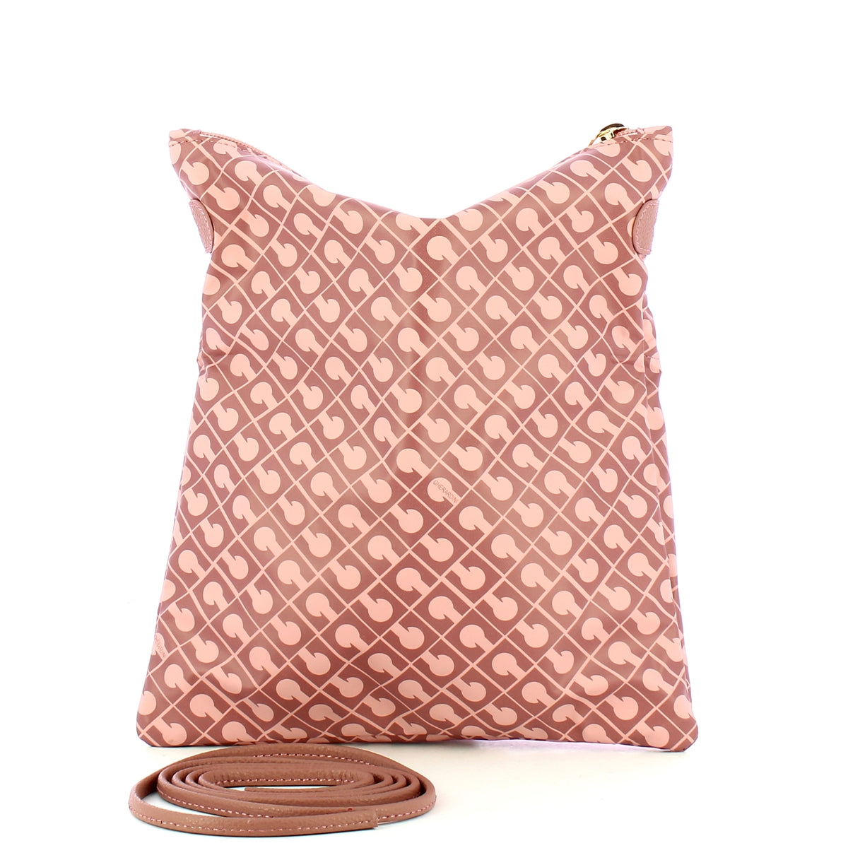 Gherardini Small Crossbody Bag for Women - Stylish Mauve Leather Purse GH0231 MAUVE | Perfect for Everyday Use, Travel & Date Night