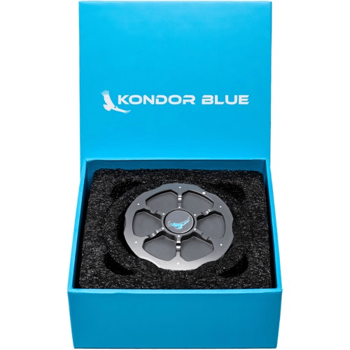 Kondor Blue Aluminum Body Cap for Sony E Mount Cameras (Space Gray) - Durable Camera Protection for Sony Mirrorless A7, A9, A6000 Series - Perfect for Travel & Professional Photography