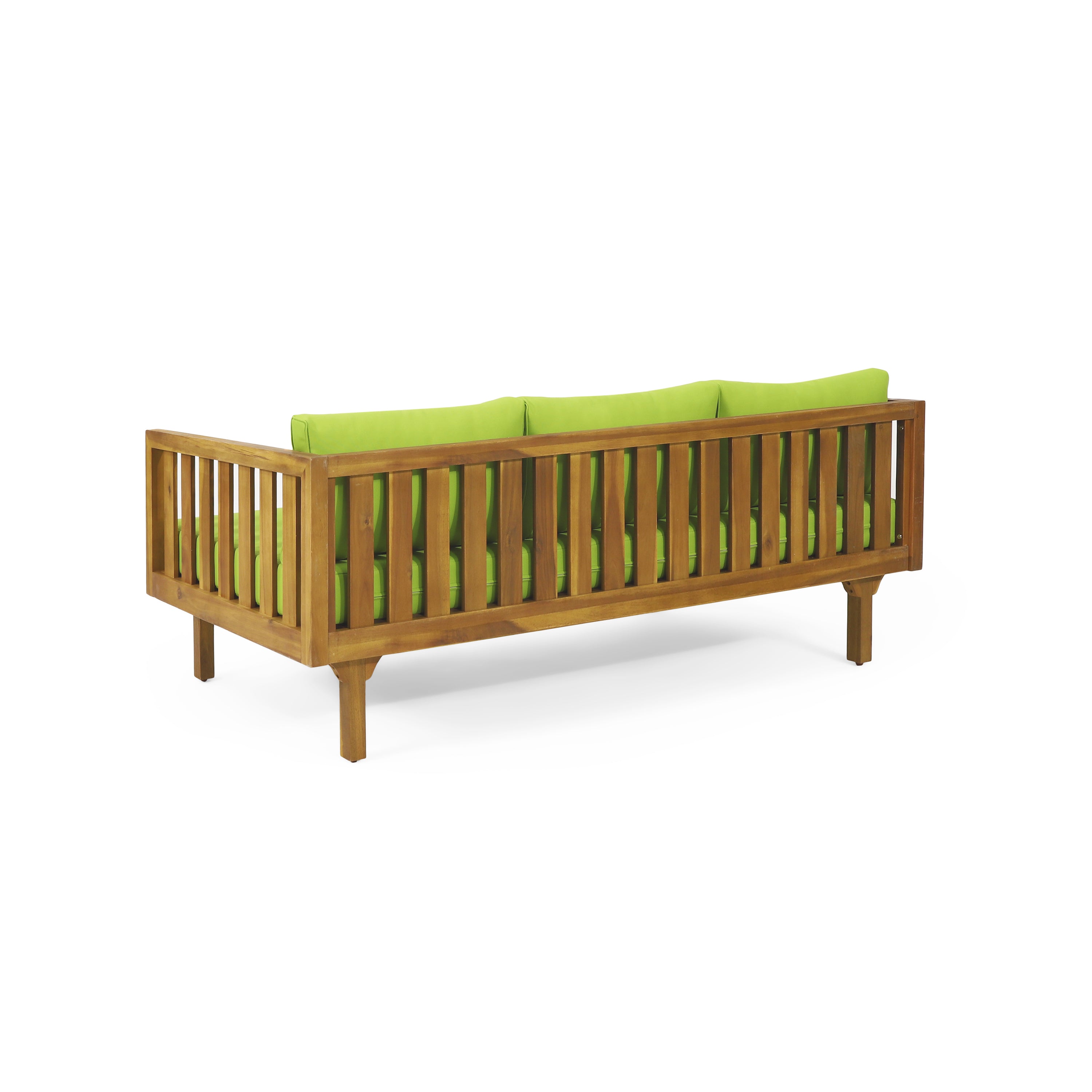 CLAREMONT 3-Seater Daybed - Modern Sofa Bed for Living Room, Guest Room & Patio - Comfortable Convertible Lounge Furniture for Small Spaces