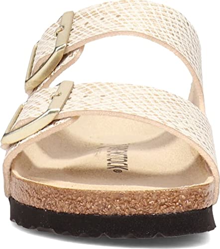 Birkenstock Women's Arizona Soft Footbed Sandals - Comfortable & Supportive Leather Slides for Casual Wear, Walking, and Everyday Use