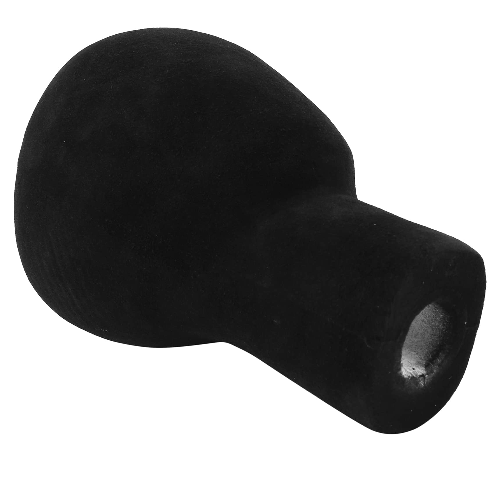 Styrofoam Mannequin Head with Stand - 35cm Black Wig Display & Eyeglass Holder for Salon, Cosmetology, and Retail Store Displays