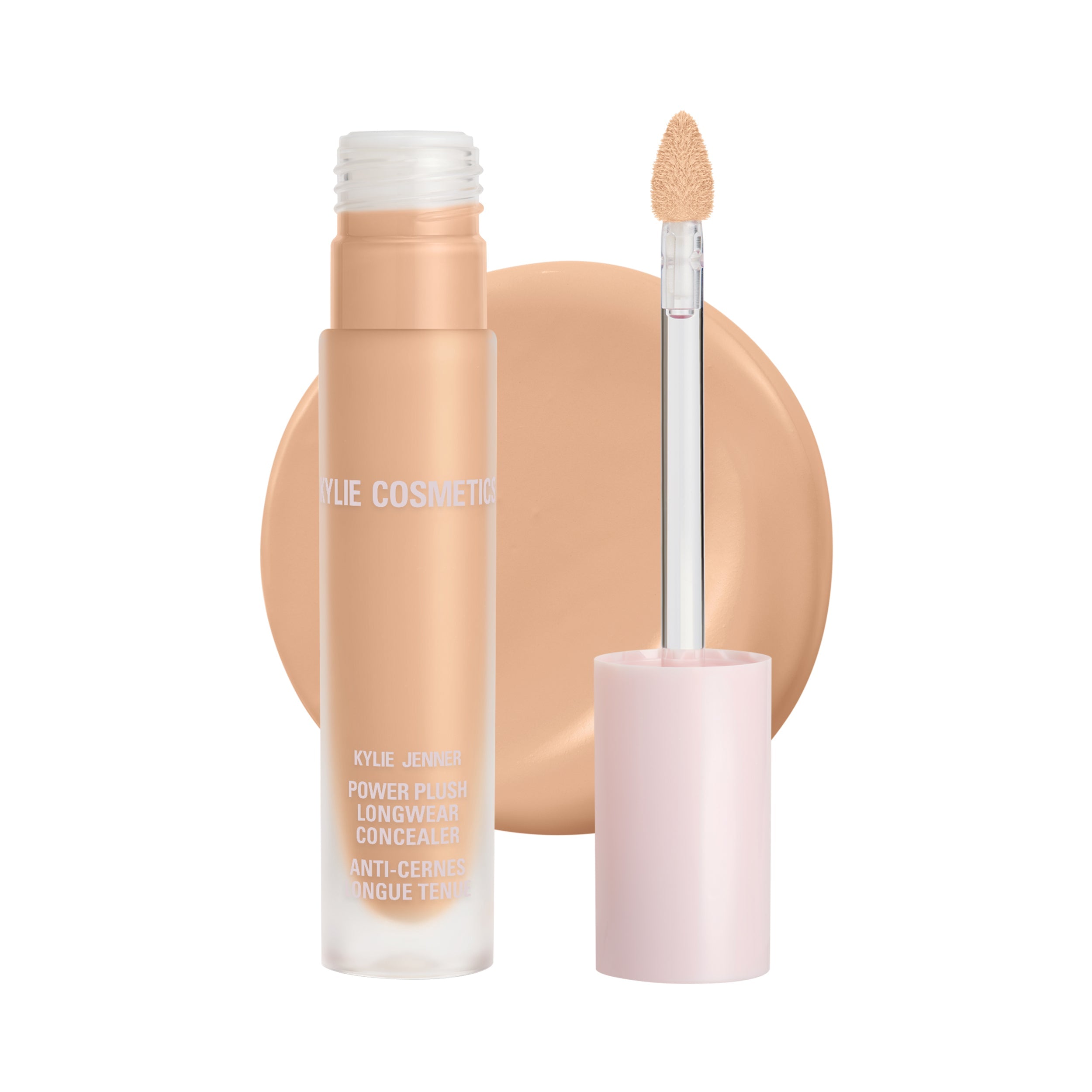 Long-lasting Power Plush Concealer - Full Coverage & Hydrating for Flawless Skin | Perfect for Daily Makeup & Special Occasions