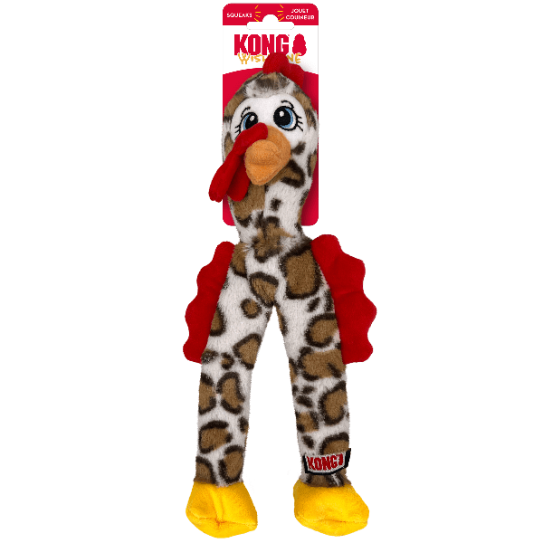 Durable KONG Wishbone Dog Chew Toy for Aggressive Chewers - Interactive Pet Toy for Small & Large Dogs - Perfect for Playtime, Training & Dental Health