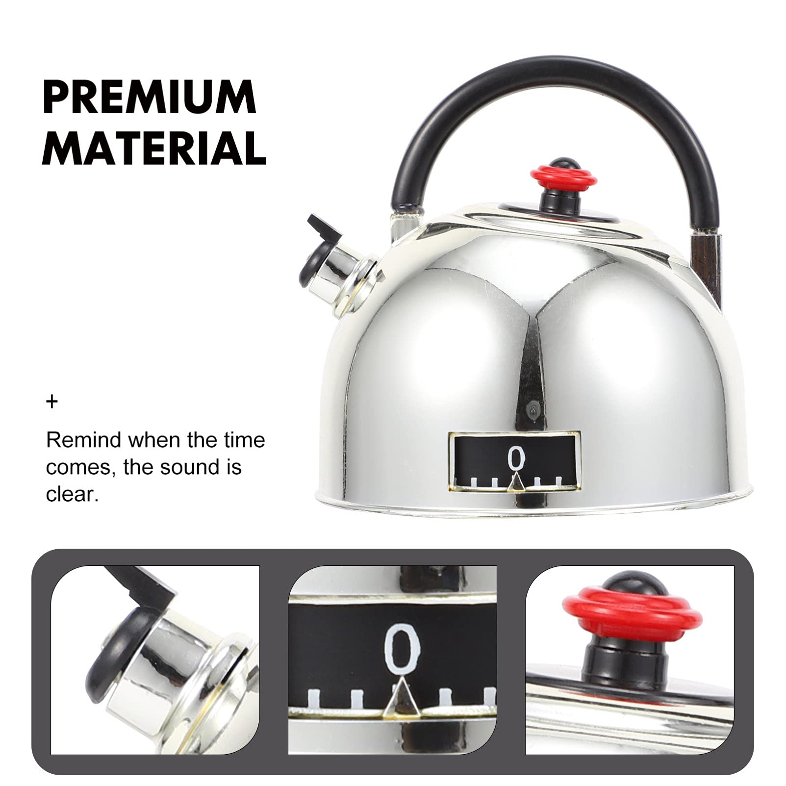 Hemoton Kitchen Timer - Cooking & Baking Time Reminder for Home Use