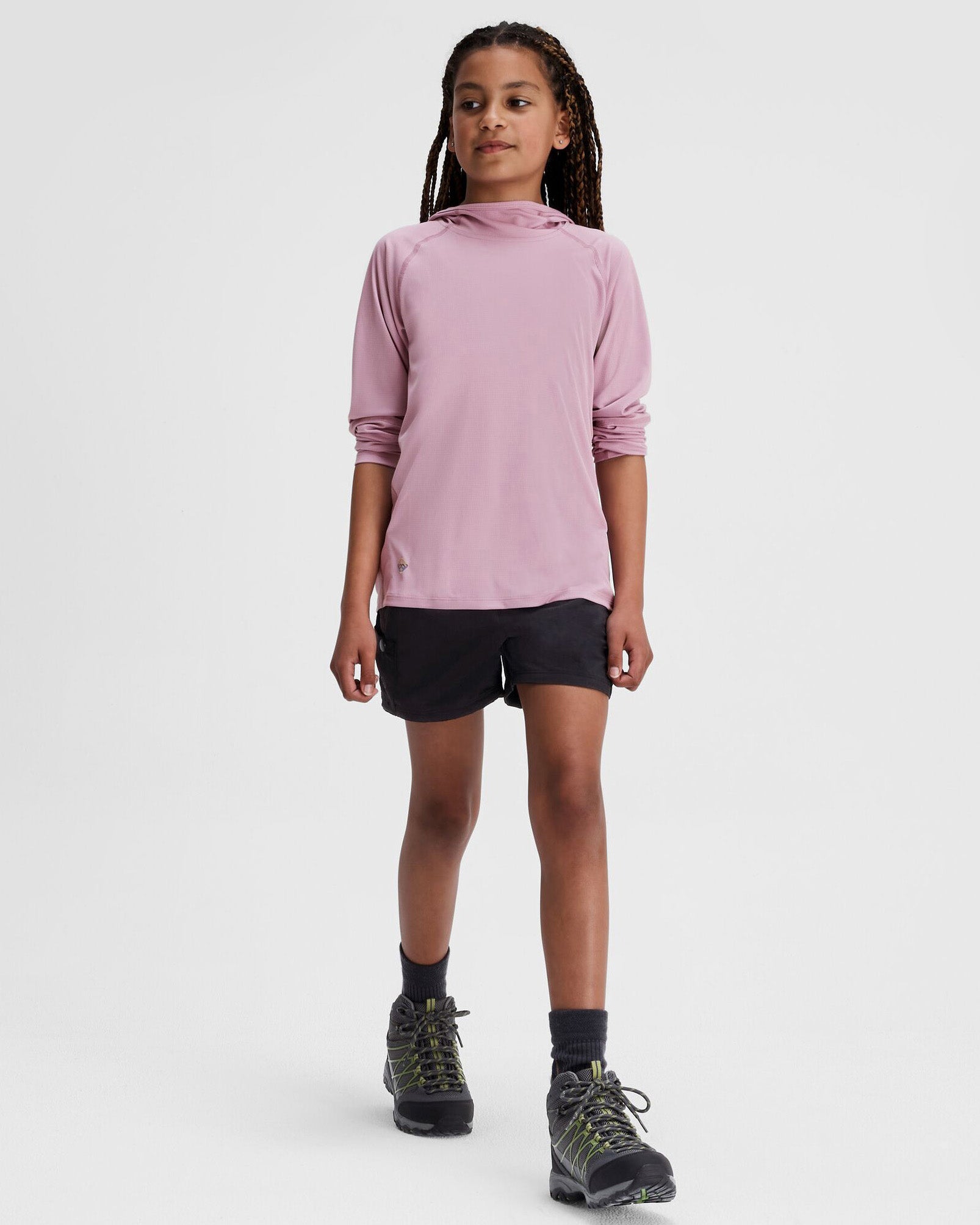 Girls' EVRY Day Cargo Shorts - Black | Comfortable Casual Wear for Outdoor Activities, School & Playtime