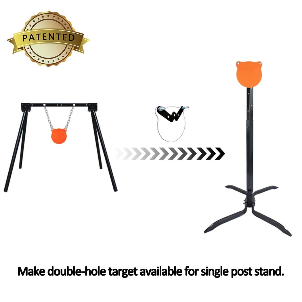 Highwild AR500 Steel Target Stand System - Durable 2x4 Mount Kit for Shooting Practice | Outdoor Range Training & Tactical Drills