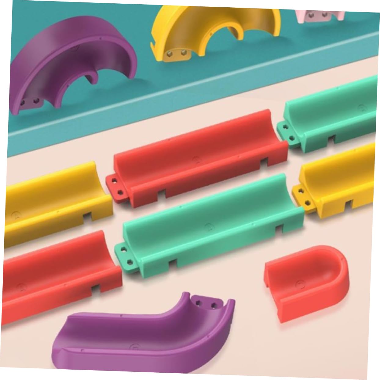 FAVOMOTO 2 Sets Kids Bath Toys with Race Track - Fun Water Play Toys for Toddlers & Babies | Bathtub, Pool & Outdoor Water Activity Toys