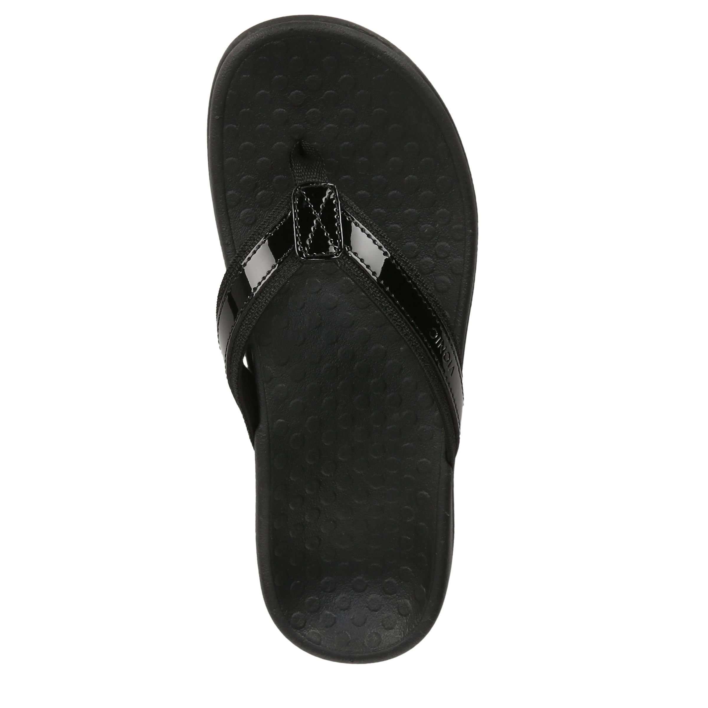 Vionic Women's Tide Toe Post Sandals - Orthotic Arch Support, Comfortable & Stylish Flip Flops for Walking, Travel & Beach Wear