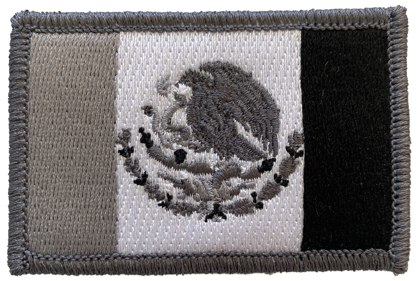 Gadsden & Culpeper Mexico Flag Tactical Patch - Military Grade Embroidered Morale Patch for Tactical Gear, Backpacks & Hats - Perfect for Outdoor, Airsoft & Military Enthusiasts