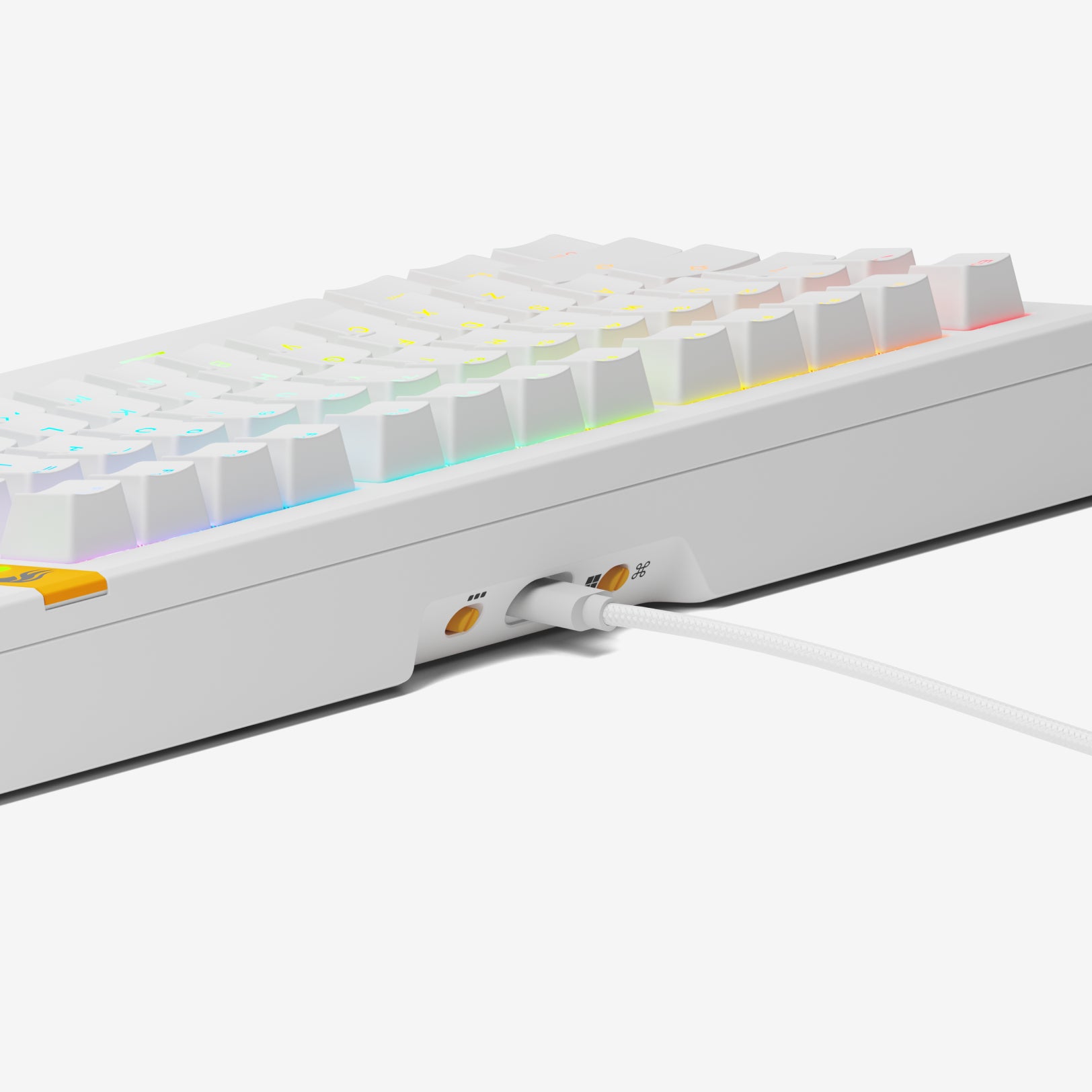 GMMK 3 HE Prebuilt Mechanical Gaming Keyboard - Hot-Swappable RGB Backlit Wired Keyboard for PC, Mac, PS5 - Perfect for Esports, Typing & Office Work