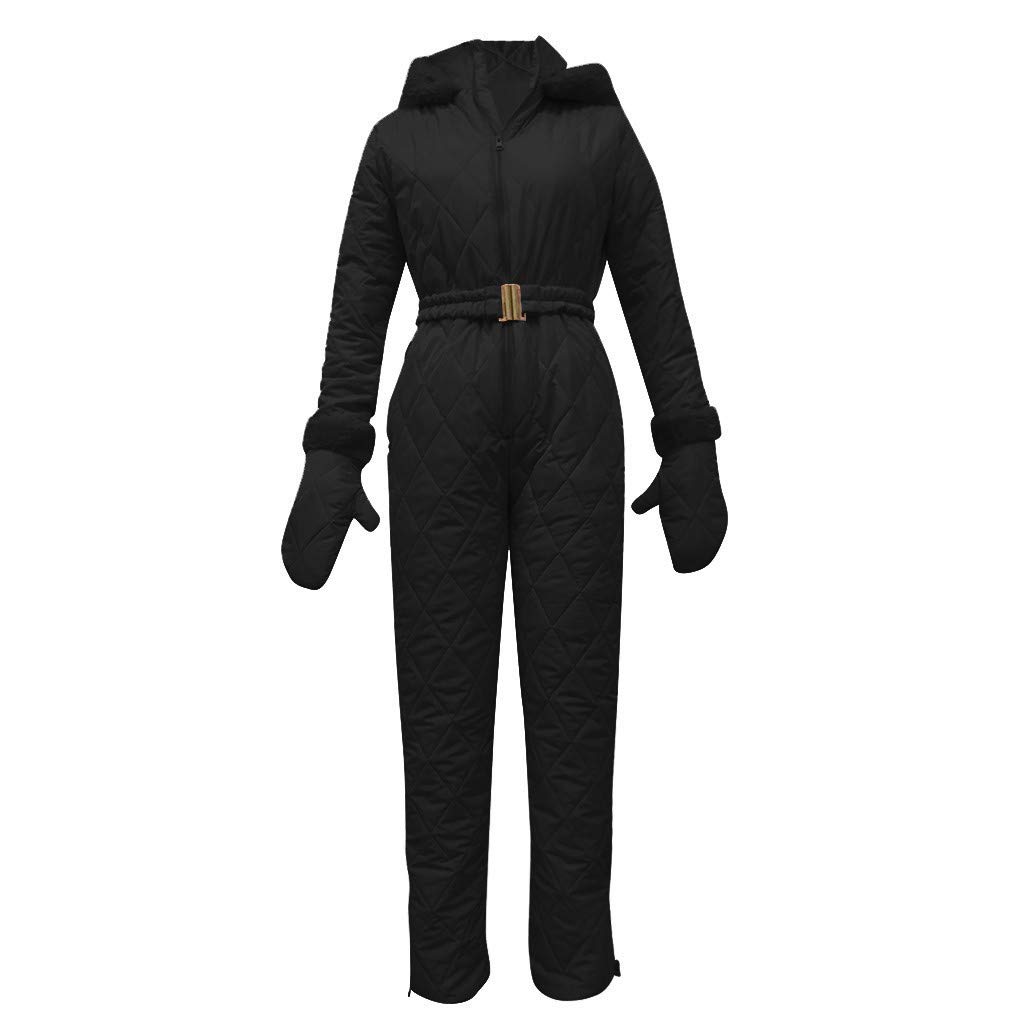 Waterproof Windproof Insulated Ski Suit for Women & Men - One Piece Snowsuit for Skiing, Snowboarding & Winter Sports | Warm Winter Jumpsuit for Outdoor Activities