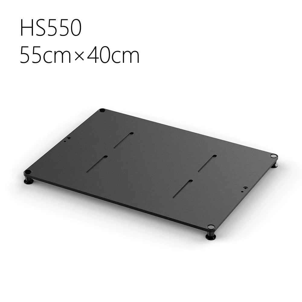 DD ddHiFi HS550 Desktop Rack for DAC/Amplifier - Premium Audio Equipment Organizer for Home Studio & Office Setup