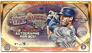 2021 Topps Gypsy Queen Hobby Box - Baseball Trading Cards Collection for Collectors & Investors - Perfect for Sports Memorabilia, Trading, and Gift Giving