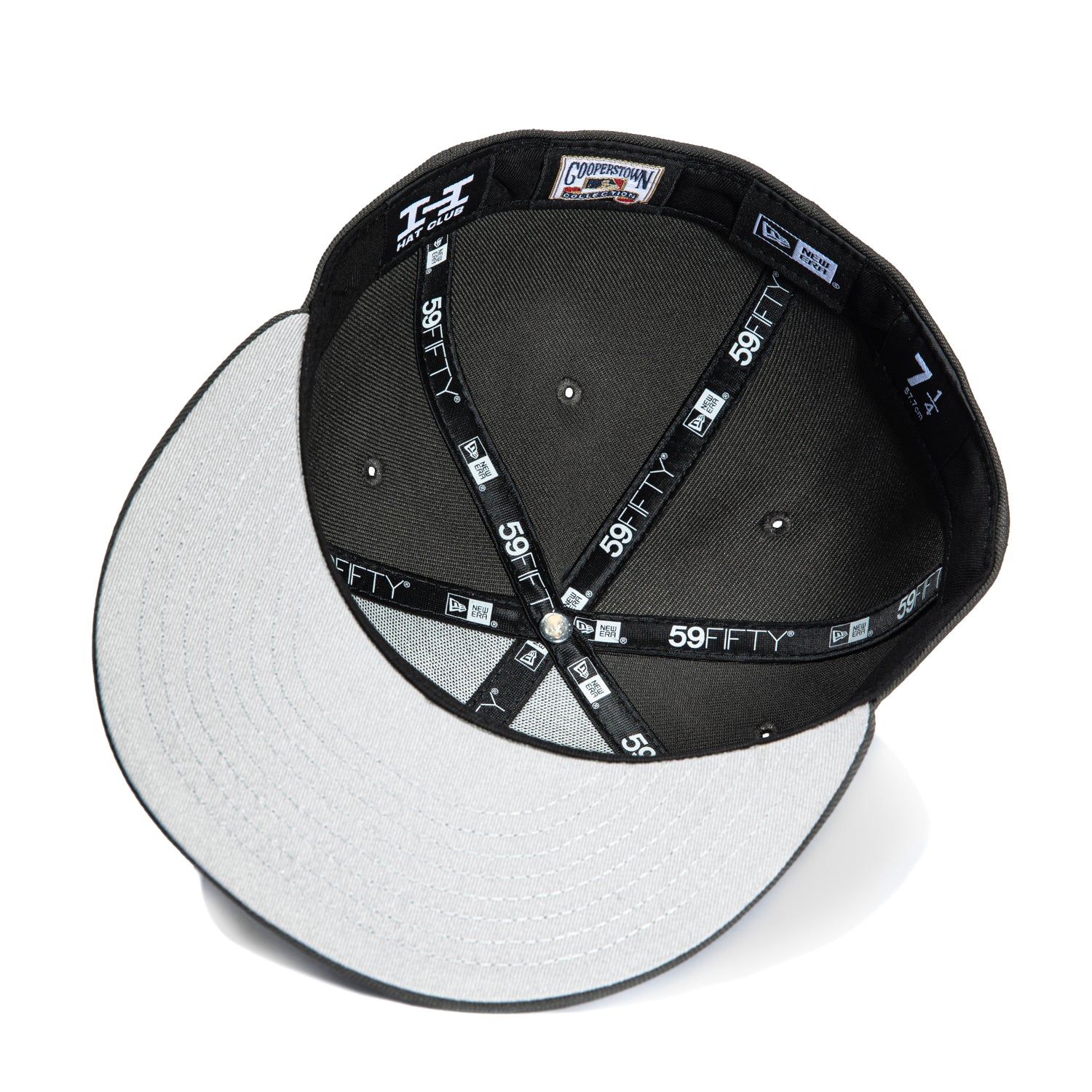 New Era 59Fifty Reflective Cleveland Indians 10th Anniversary Stadium Patch Script Hat - Graphite Color Adjustable Baseball Cap for Sports Fans & Streetwear Fashion