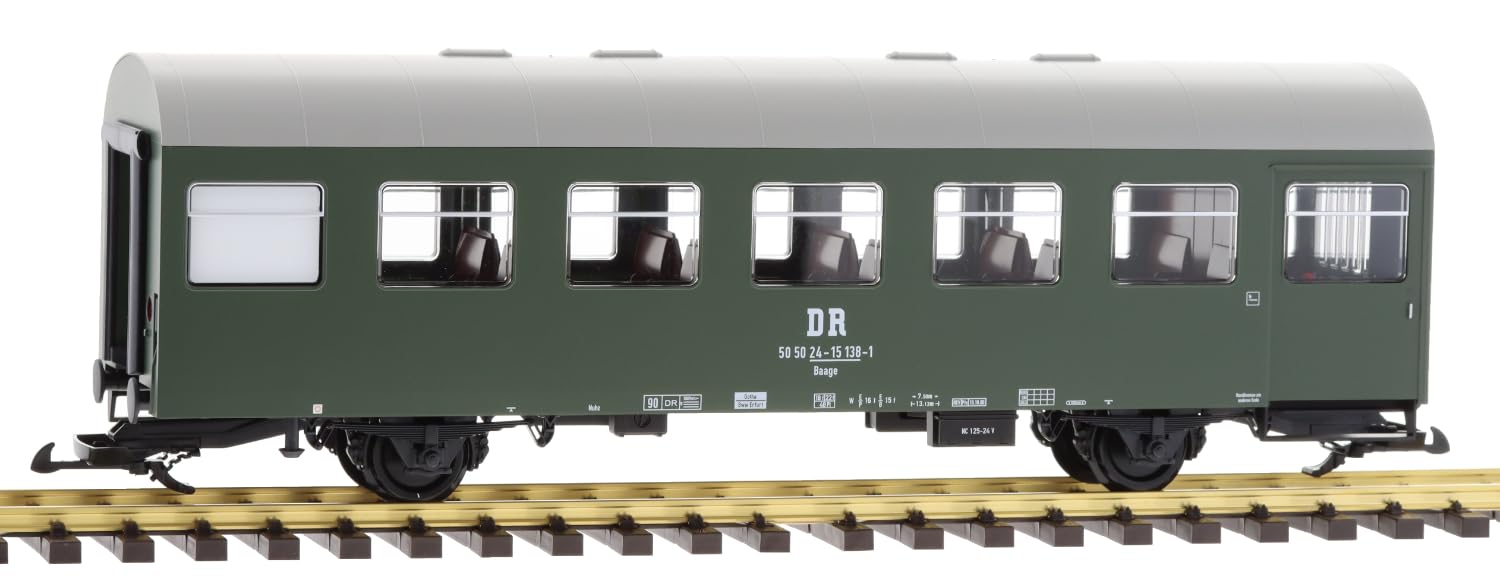 Piko 37682 G Scale DR IV Reko 2-Axle Coach Bag - Model Train Accessories for Collectors & Hobbyists - Perfect for Railway Displays & Dioramas