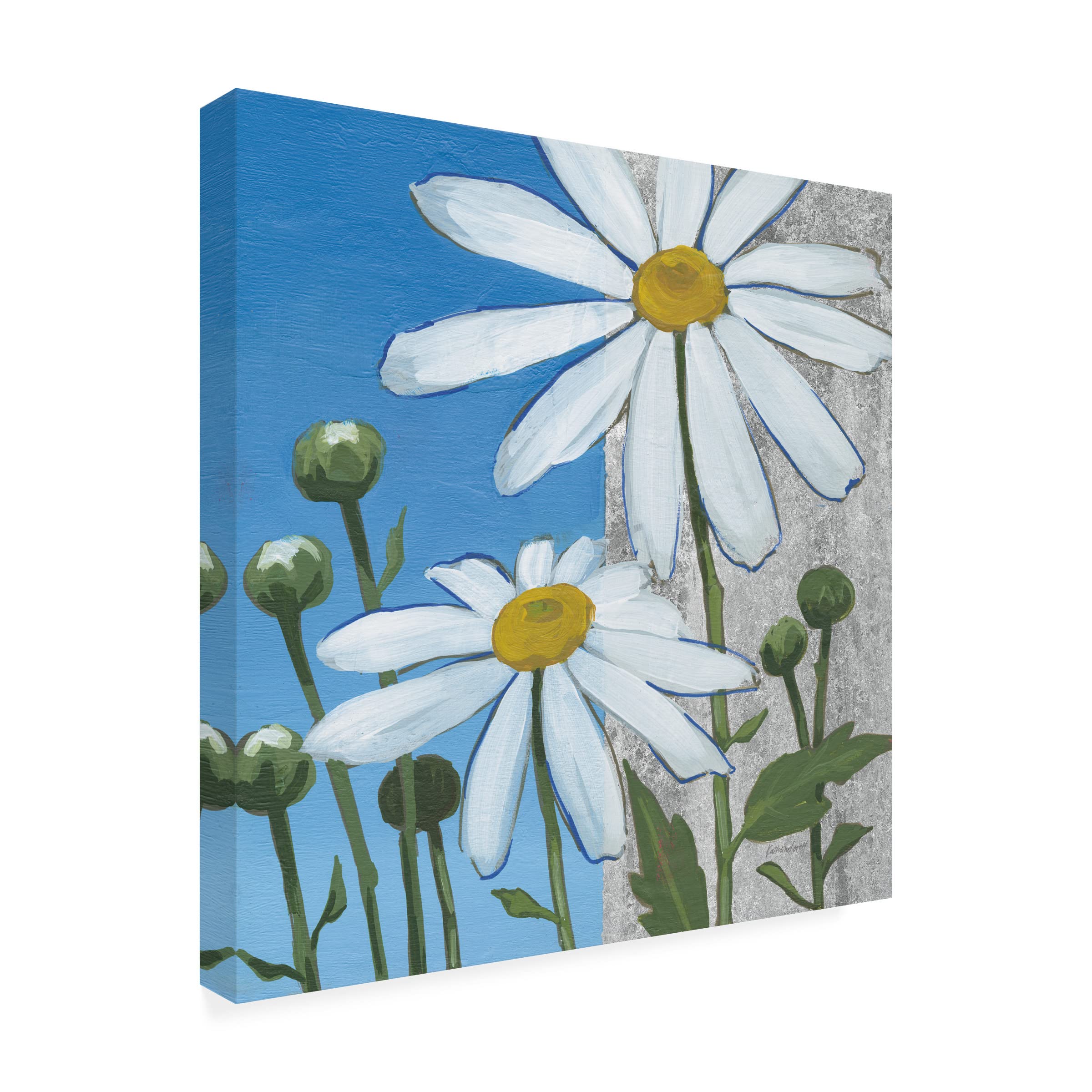 Anne Tavoletti 'Coastal Life I' Framed Canvas Wall Art Print - Beach Themed Home Decor for Living Room, Bedroom & Office - Seascape Painting for Coastal & Nautical Interior Design