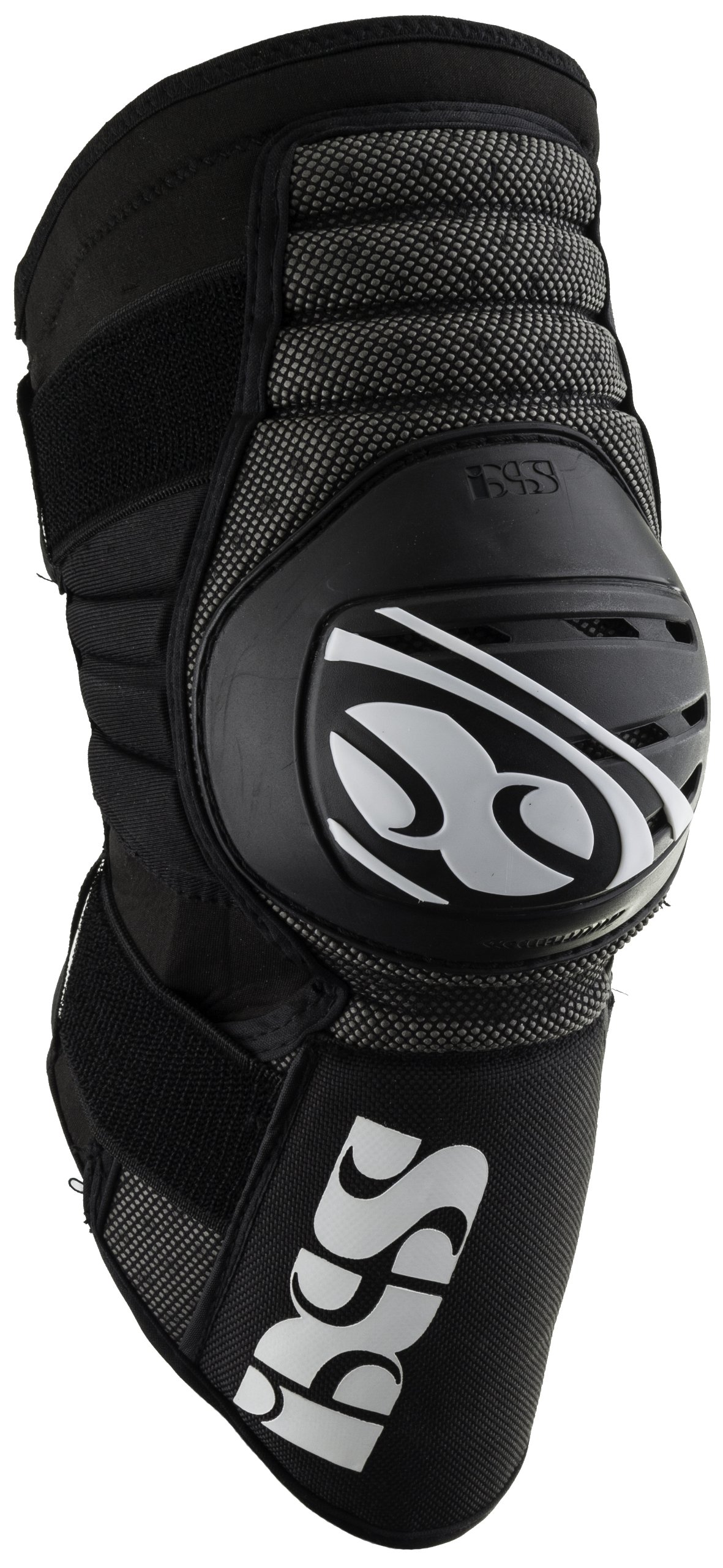 IXS Dagger Knee Guard Black S - Protective Mountain Bike Knee Pads for Men & Women - Durable MTB Cycling Gear for Trail Riding & Downhill Biking