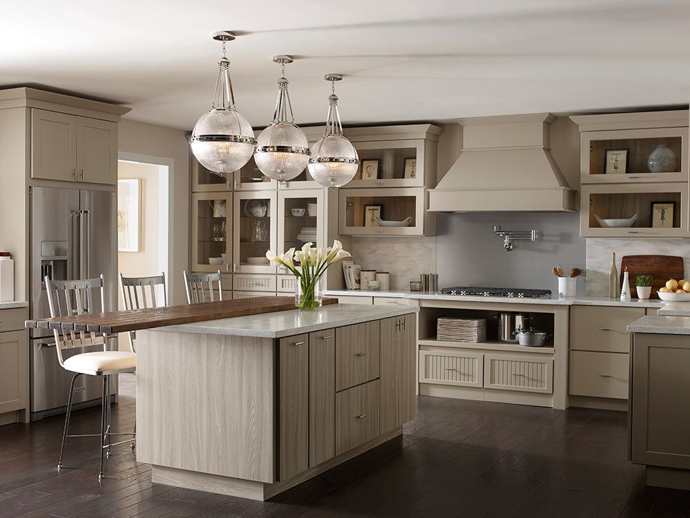 Aster 3Lt Center Ceiling Light - Natural Brass/Polished Nickel Finish - Modern Dining Room & Bedroom Lighting Fixture