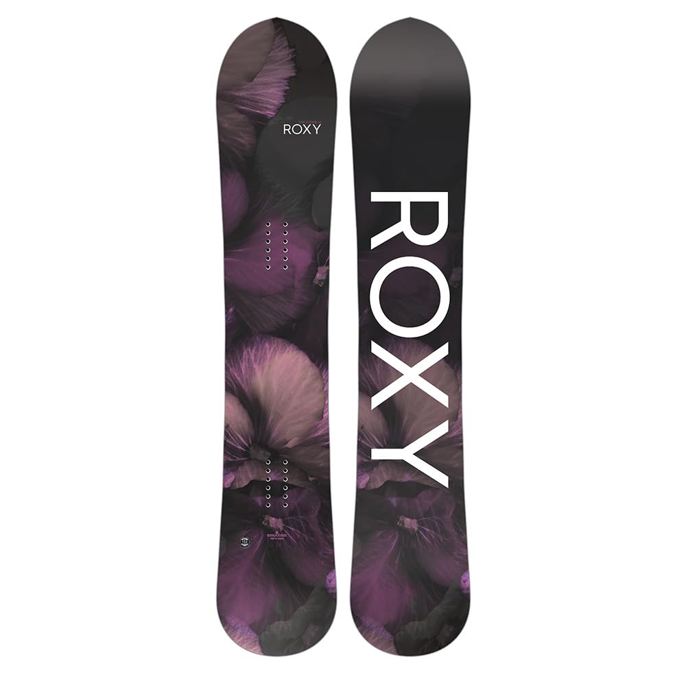 Roxy Smoothie Women's Snowboard - Lightweight & Durable for All-Mountain Riding - Perfect for Freestyle, Powder & Park Performance