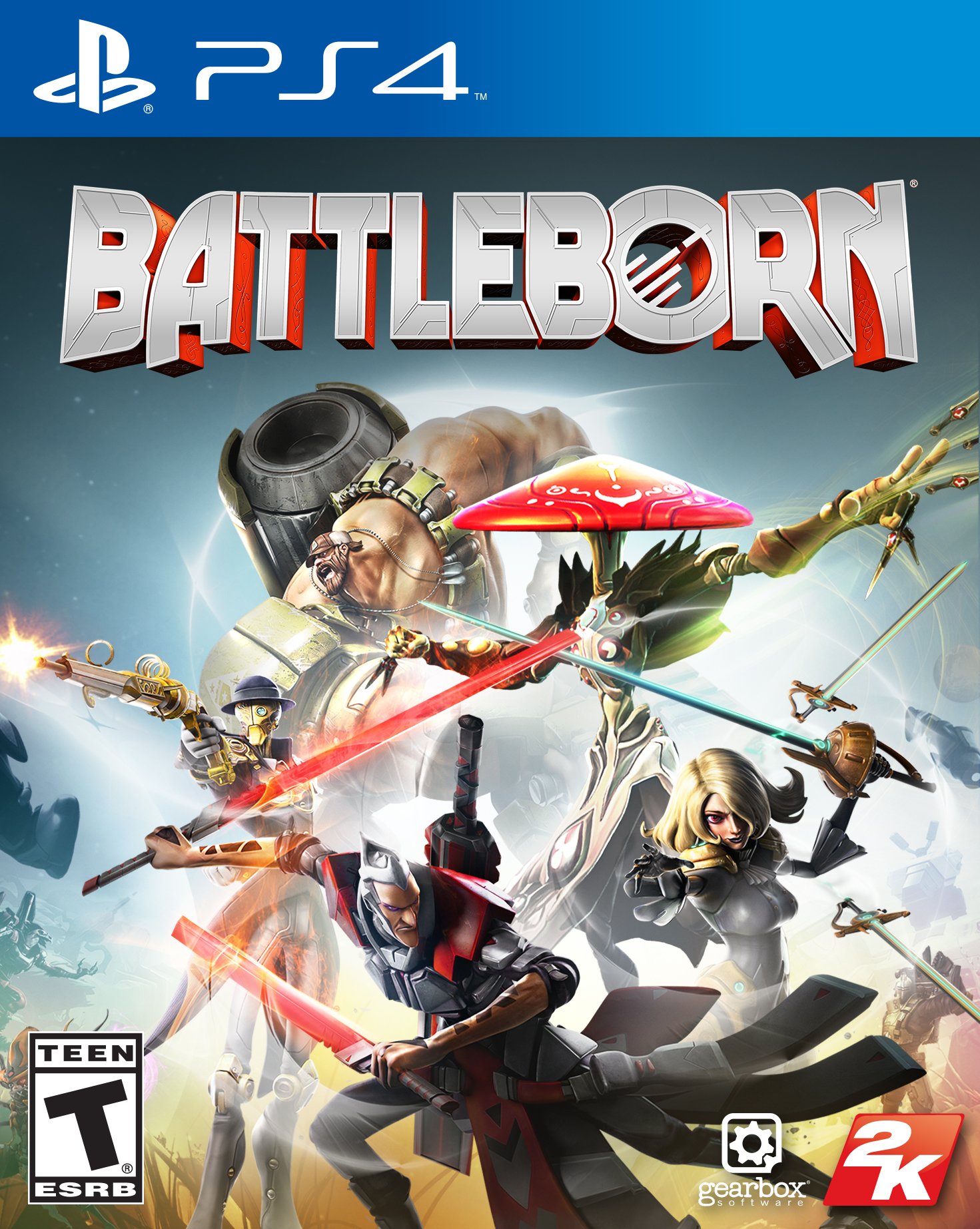 Battleborn - PlayStation 4 Game | Action Shooter Multiplayer | Perfect for Co-op Gaming & Competitive Play