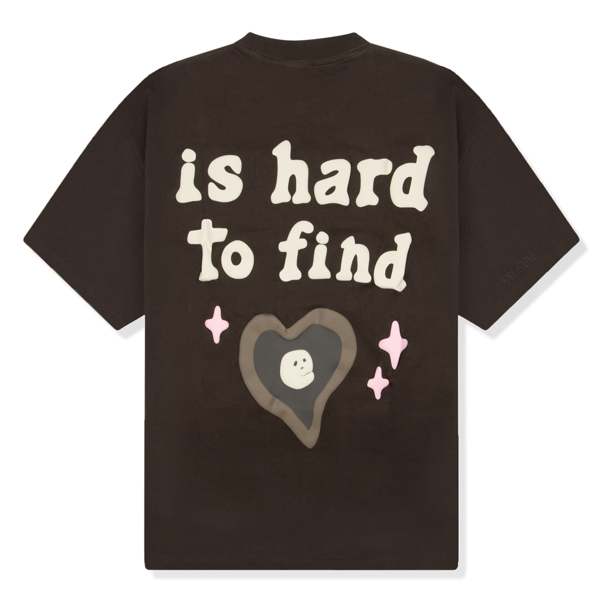Broken Planet True Love Dark Brown T-Shirt for Men - Soft Cotton Graphic Tee for Casual Wear, Street Style & Everyday Outfits