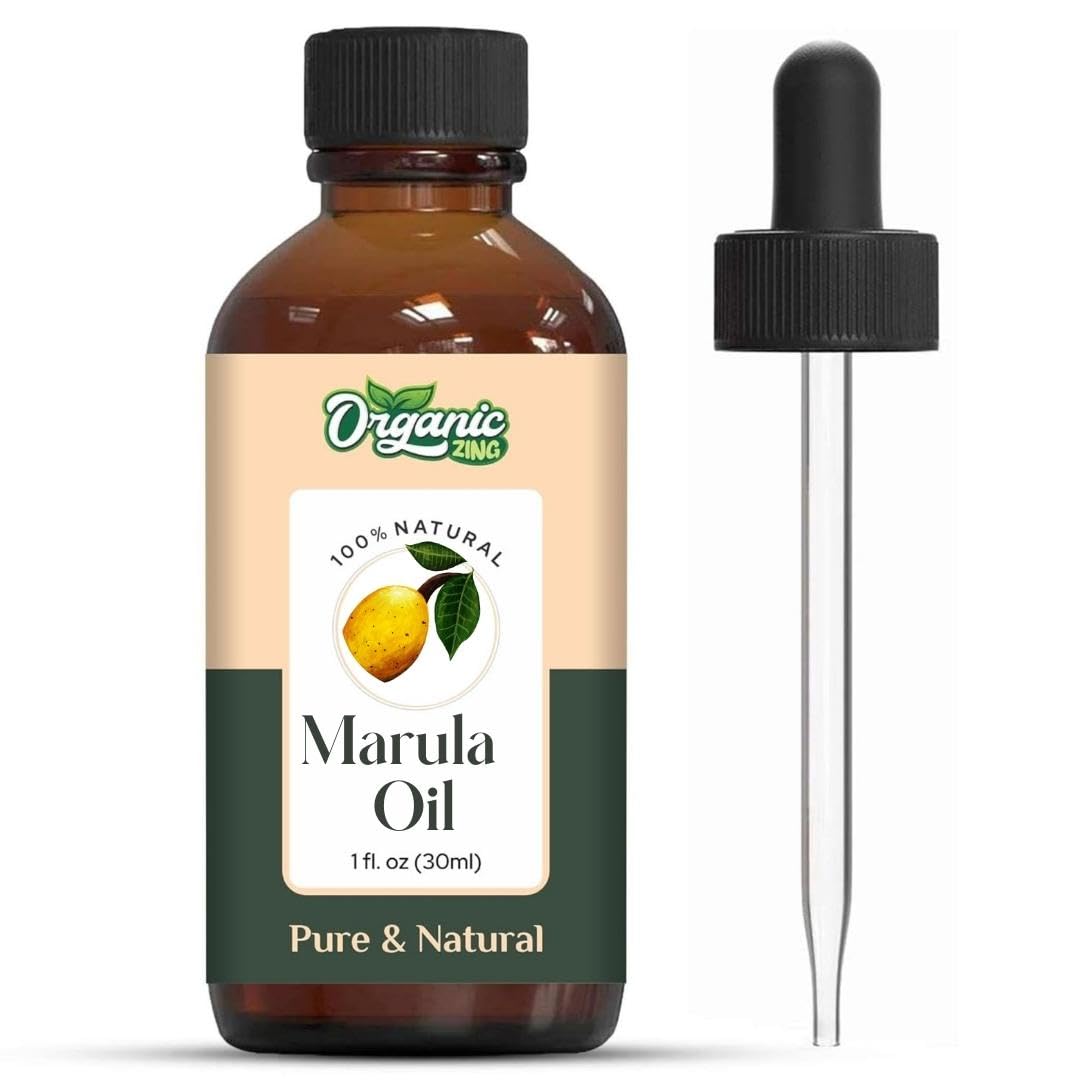 Pure Organic Marula Oil for Skin, Face & Hair Care - 100% Natural Cold-Pressed, Aromatherapy & Diffuser Use - 30ml - Perfect for Hydration, Anti-Aging & Nourishment
