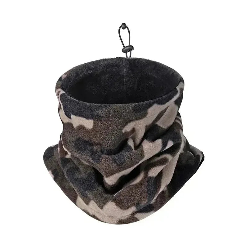 Winter Warm Ski Mask for Men - Fleece Neck Warmer & Windproof Scarf - Balaclava for Camping, Hiking, Fishing & Cycling - Cold Weather Face Protection