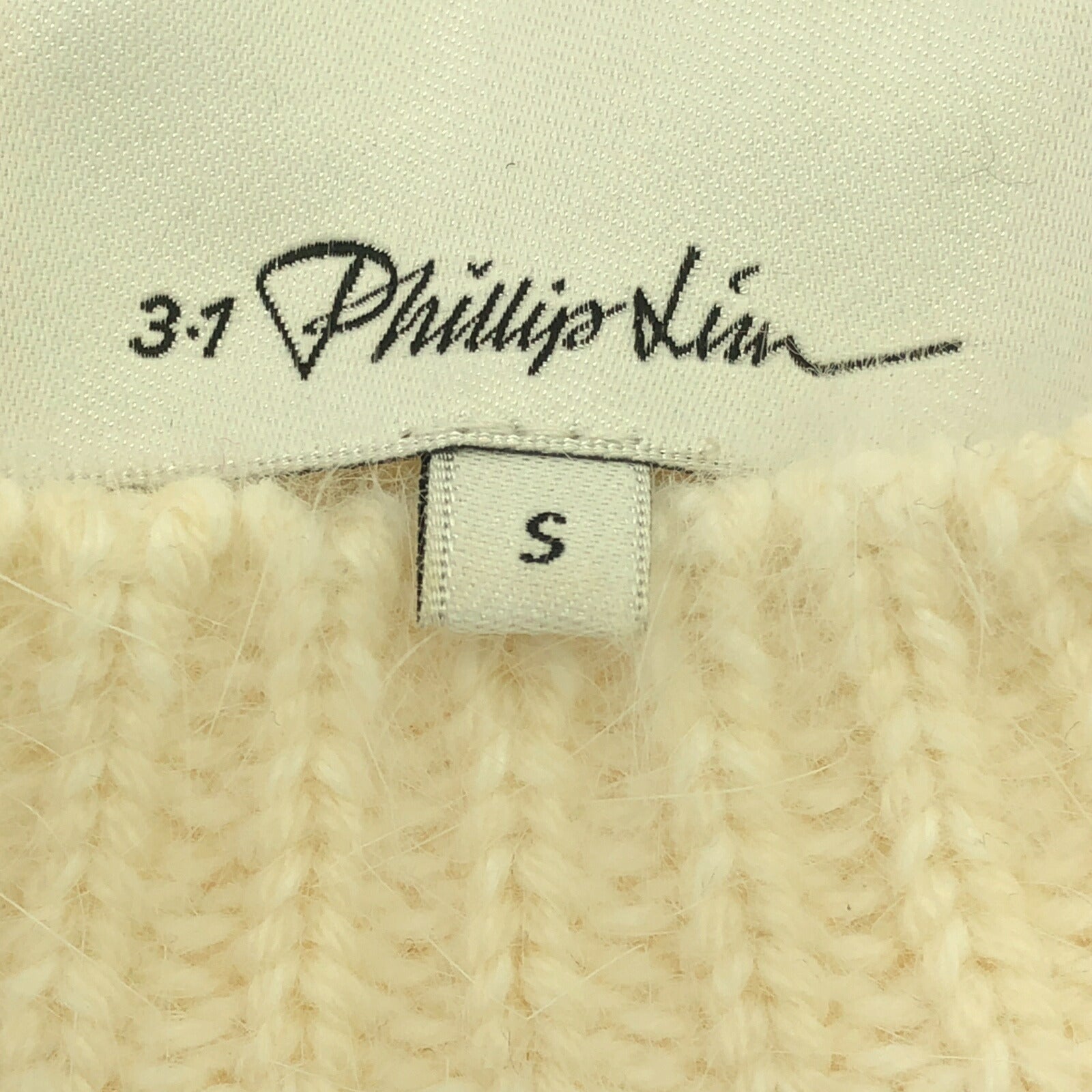 3.1 Phillip Lim Women's Wool Sweater Top - Soft & Warm Knit Pullover for Fall & Winter Fashion