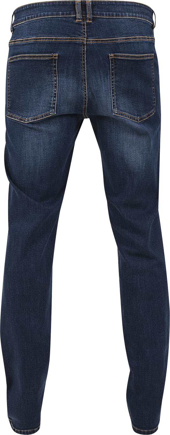 Stretch Denim Slim Fit Jeans for Men - Comfortable Skinny Jeans with Elastic Waistband | Perfect for Casual Wear, Office & Night Out