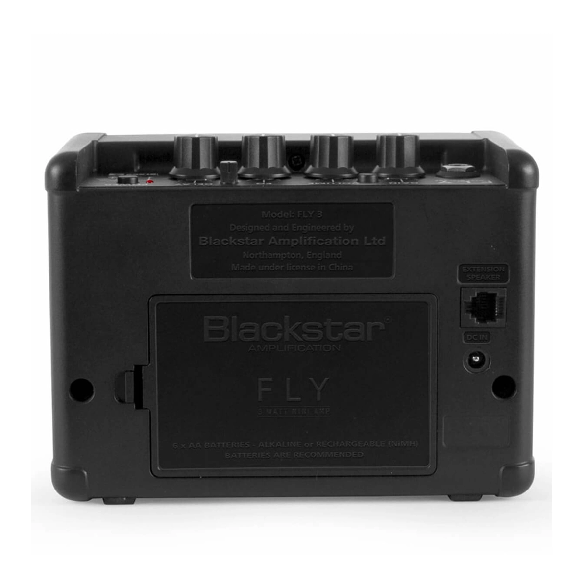 Blackstar FLY 3 3W Guitar Combo Amp - Portable Electric Guitar Amplifier for Practice, Travel & Home Use | Compact & Lightweight Design with Built-in Delay Effect