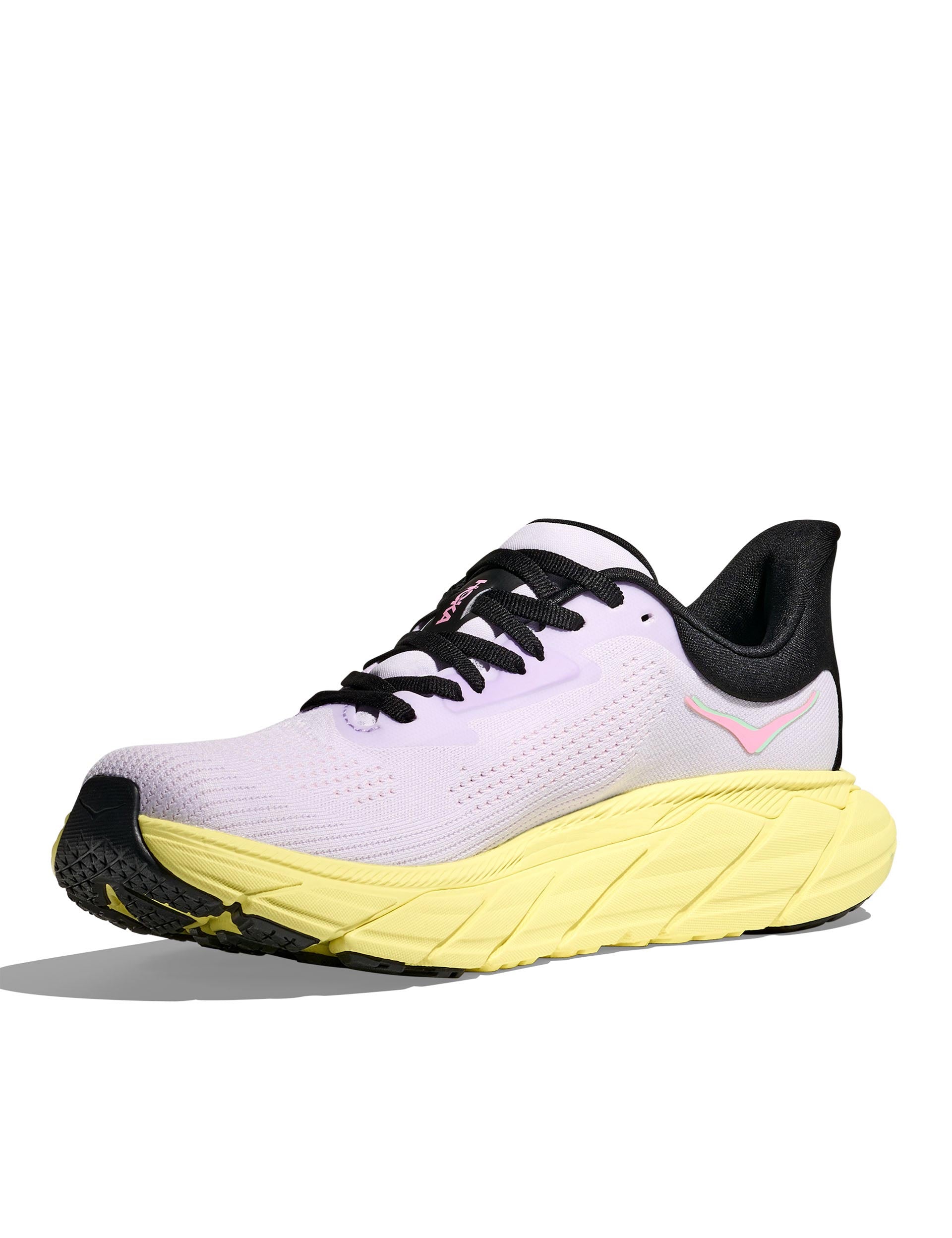 Hoka Arahi 7 Running Shoes - Starlight Glow/Yuzu Color | Stability & Cushion for Road Running, Jogging & Daily Wear