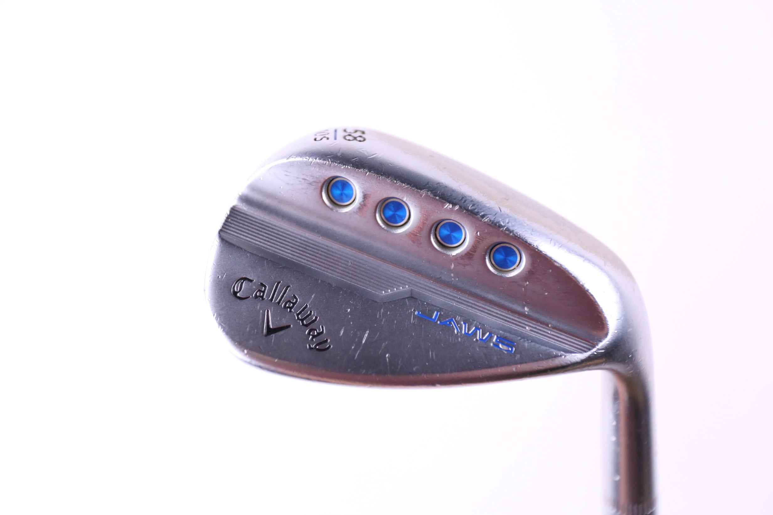 Premium Used Callaway MD5 JAWS Chrome Lob Wedge - Right Handed 58° Stiff Flex Golf Club for Short Game & Bunker Shots