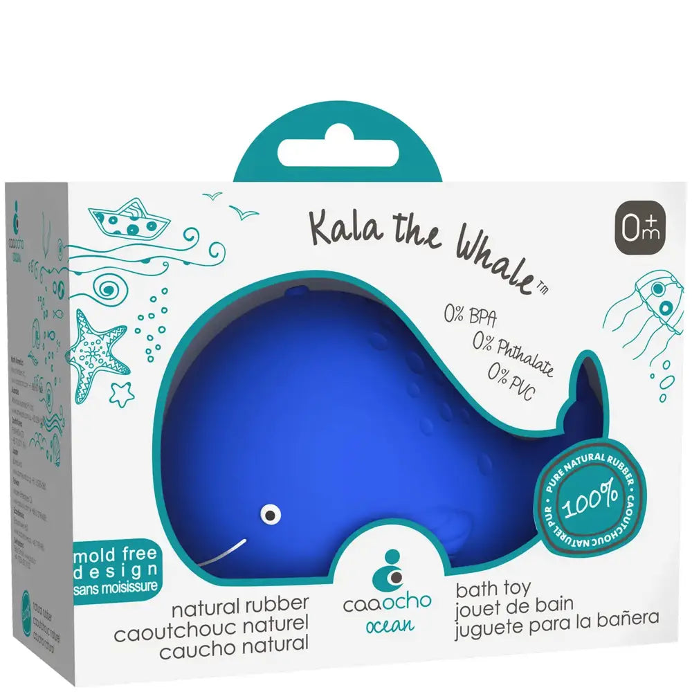 Caaocho Ocean Kala The Whale Plush Toy - Adorable Stuffed Animal for Kids, Perfect Gift for Birthdays & Nursery Decor