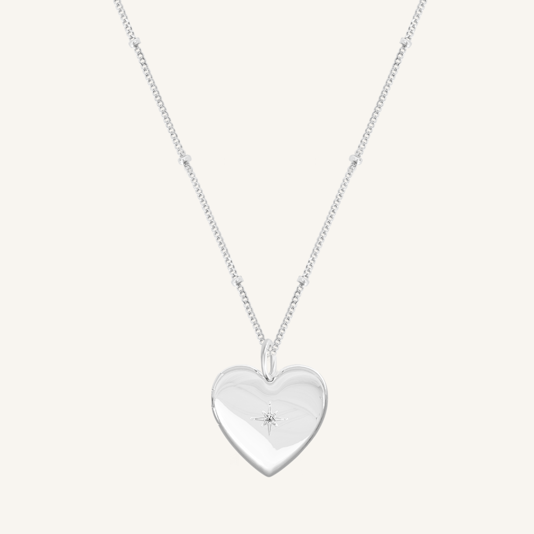Behold Heart Photo Locket Necklace - Personalized Engravable Pendant for Loved Ones | Perfect for Anniversaries, Valentine's Day & Memorial Gifts