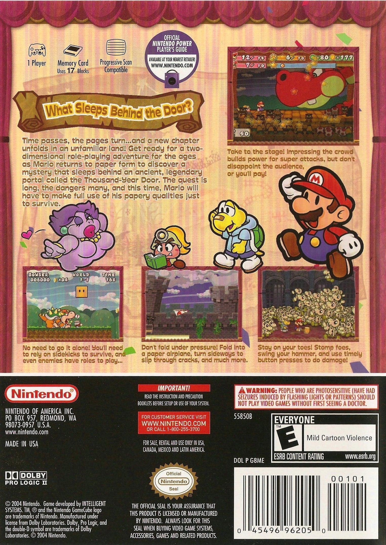 Paper Mario: The Thousand Year Door - Nintendo Switch Game | Adventure RPG for Kids & Adults | Perfect for Family Game Nights & Solo Play