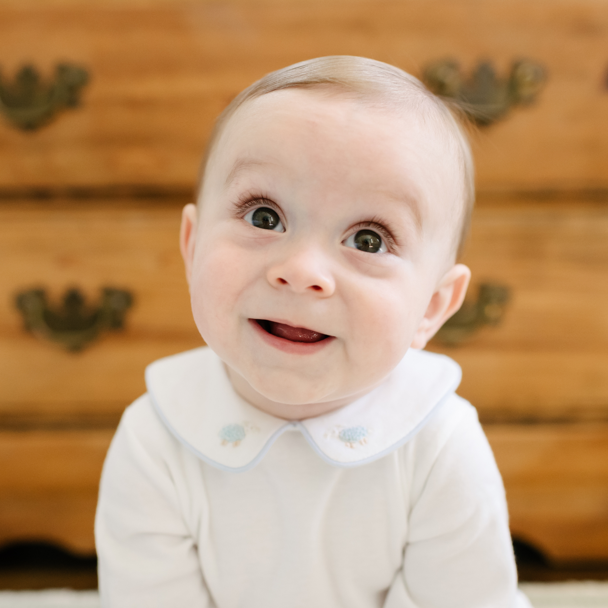 Baby Little Bo Peep Cotton Knit Footie Pajamas - Soft & Cozy Infant Sleepwear for Boys & Girls - Perfect for Nursery, Bedtime & Photoshoots
