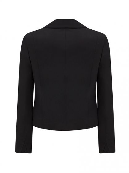 Isobelle Tailored Wool Jacket for Women - Classic Winter Coat with Notched Lapel & Button Closure | Perfect for Office, Business Meetings & Formal Occasions