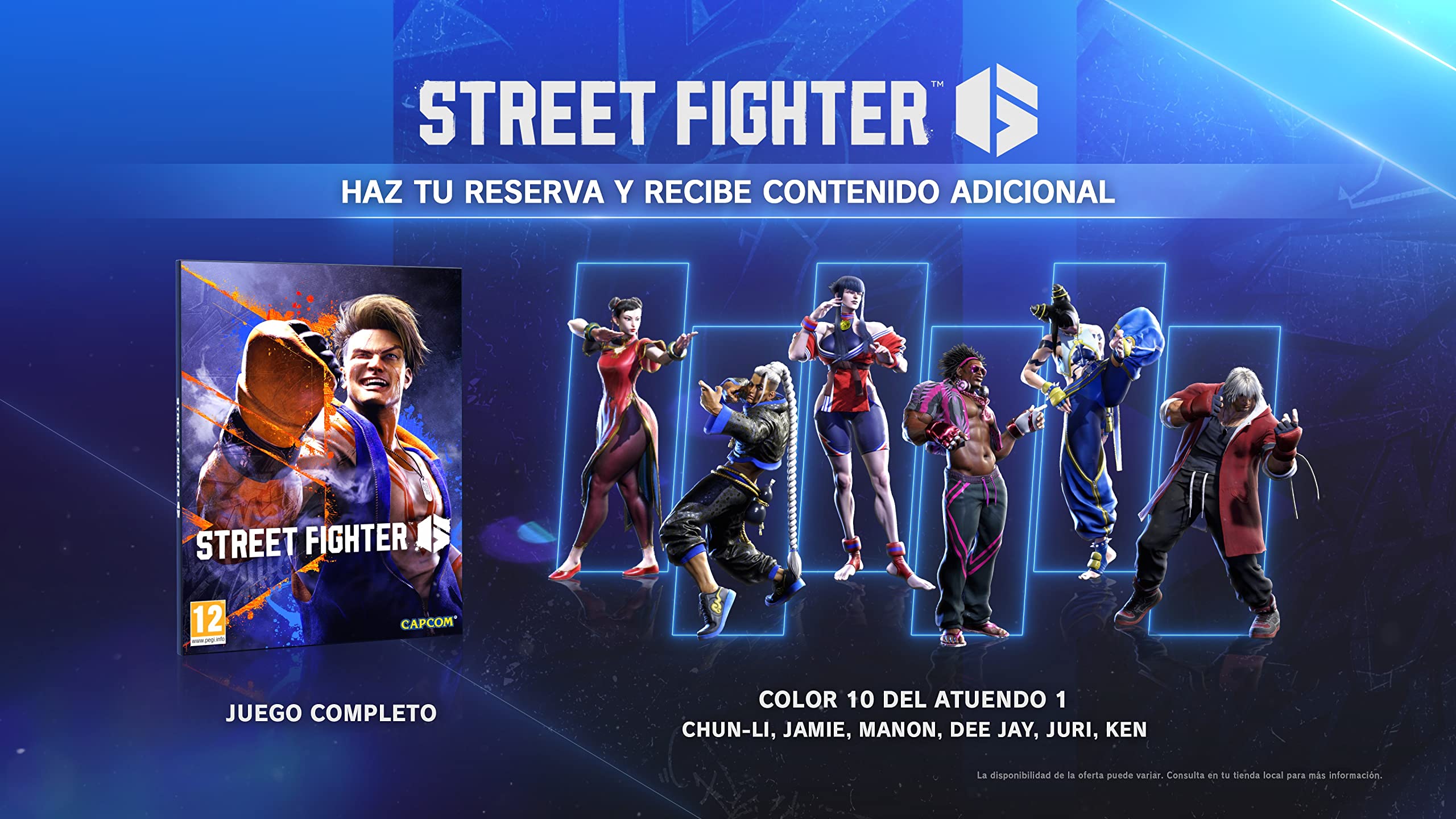 Street Fighter 6 PS5 Game - Lenticular Edition | Sony PlayStation 5 Fighting Video Game | Perfect for Competitive Gaming & Collectors
