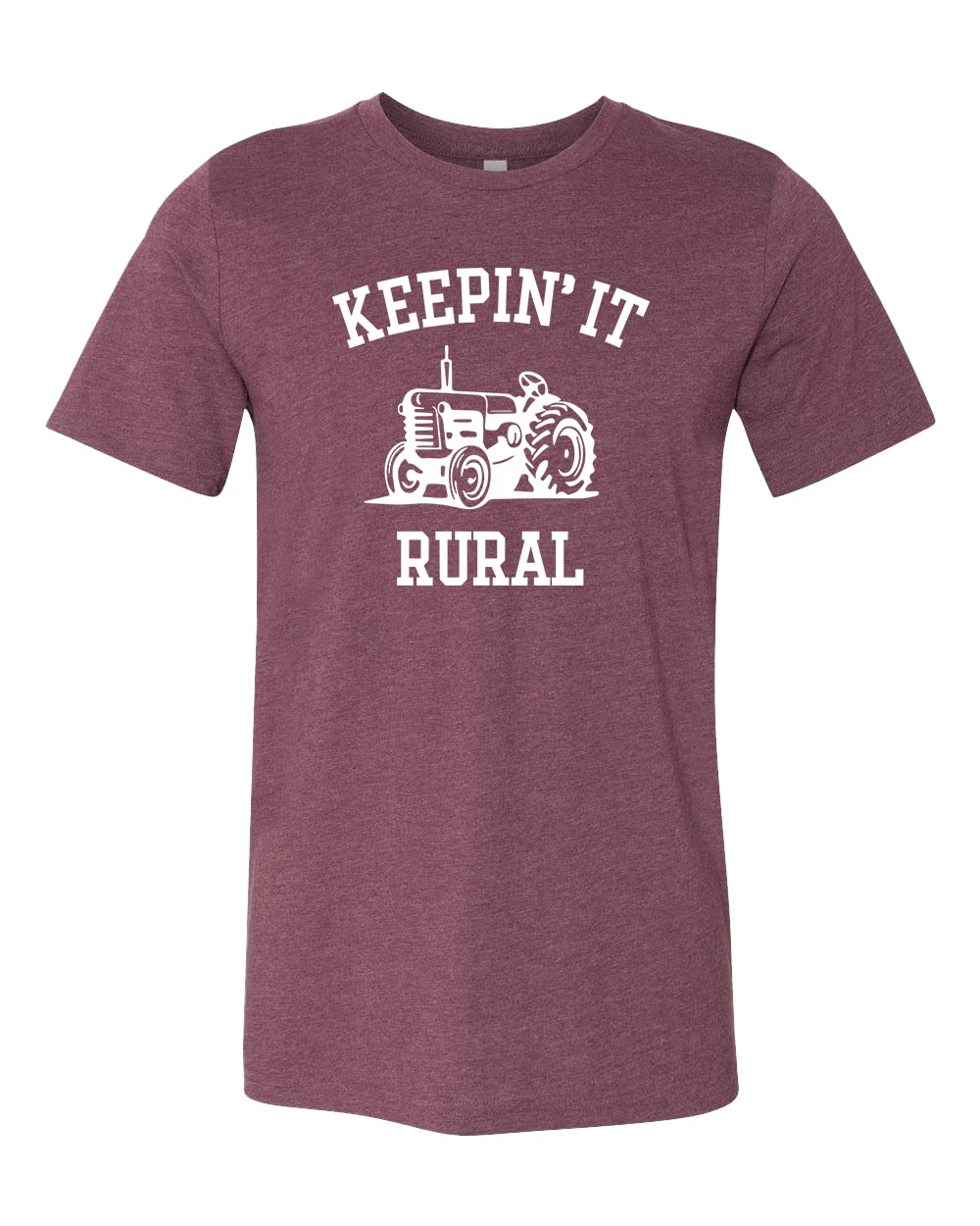 Farmer Girl Shirt - Keepin' It Rural T-Shirt for Women | Country Cowgirl & Cowboy Style | Perfect for Farm Life, Rodeo, and Western Fashion