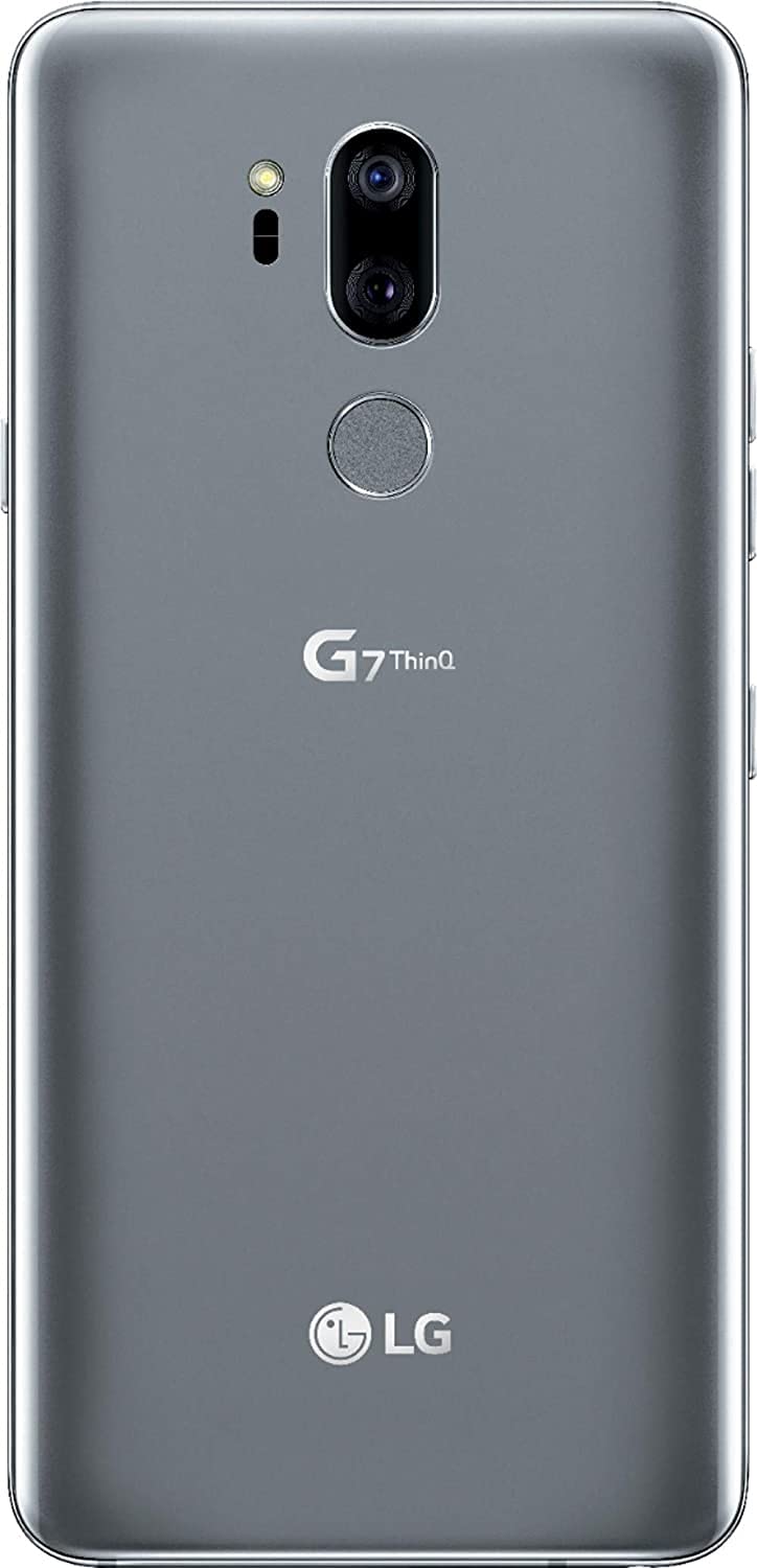 Renewed LG G7 ThinQ G710 64GB Unlocked GSM Smartphone - Platinum Gray | Dual 16MP Cameras, Hi-Fi Quad DAC | Perfect for Travel Photography & Streaming Music
