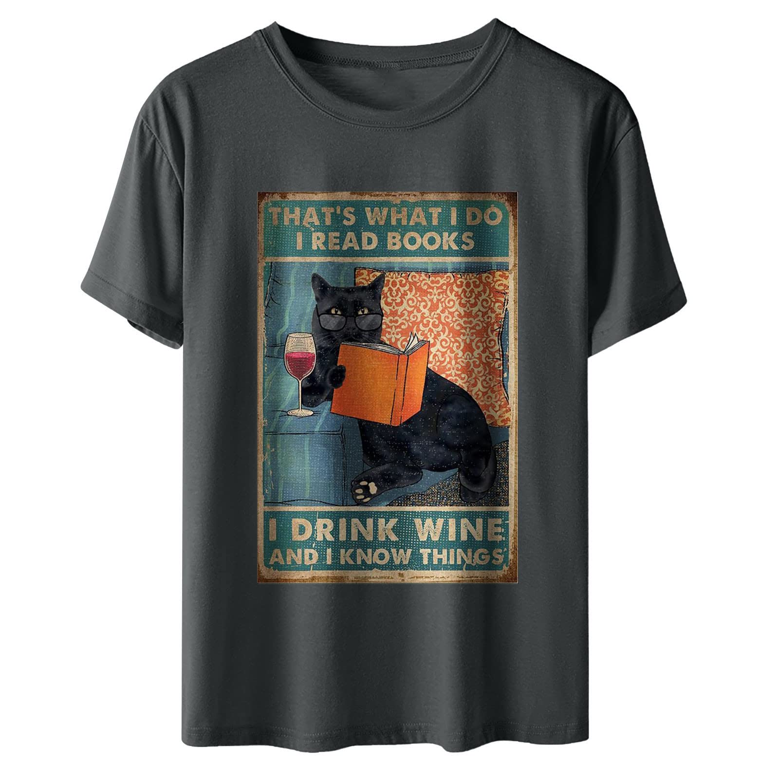 Women's Boho Summer Short Sleeve T-Shirts - Casual Basic Tees, Going Out Tops & Blouses for Beach, Vacation, and Everyday Wear