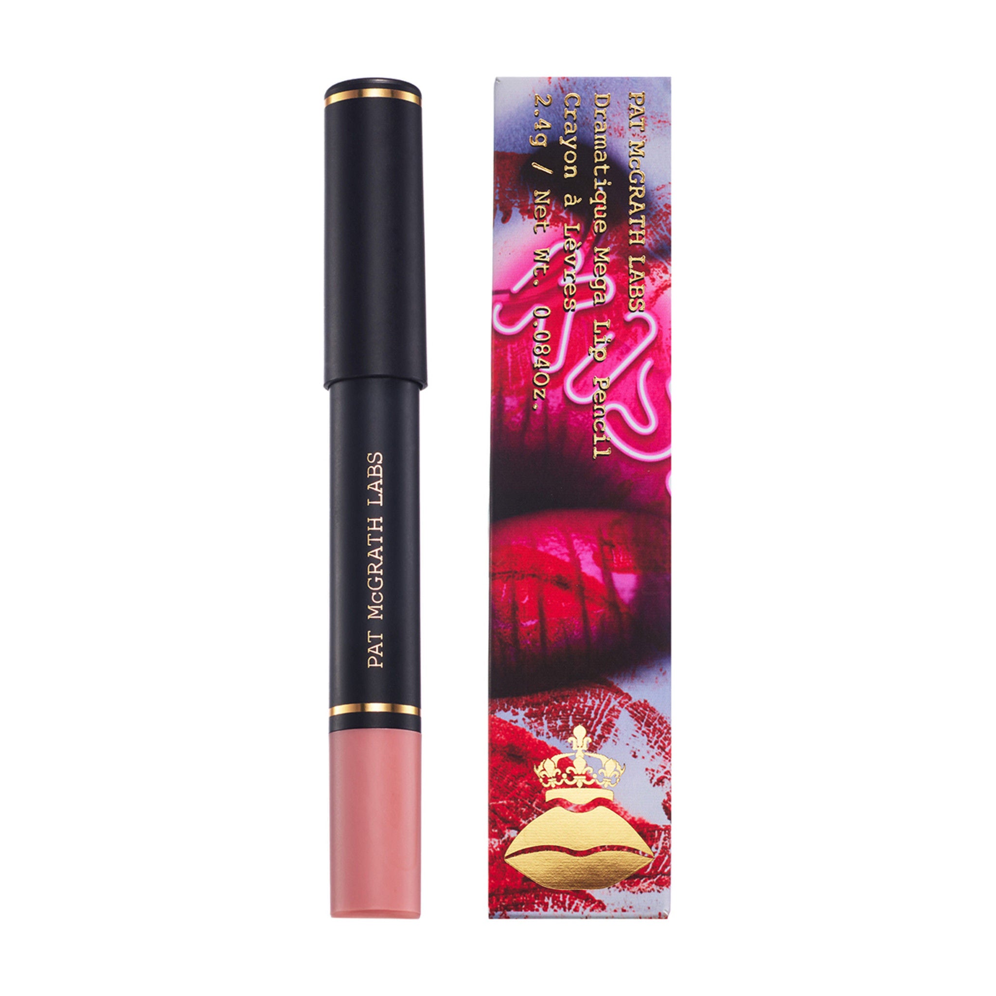 Dramatique Mega Lip Pencil - Long Lasting Matte Lip Liner for Bold & Precise Lip Definition - Perfect for Everyday Wear, Special Occasions & Makeup Looks
