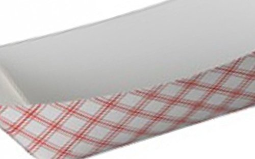 2.5 lb Kraft Paper Food Trays - Eco-Friendly & Sturdy Disposable Food Containers (4