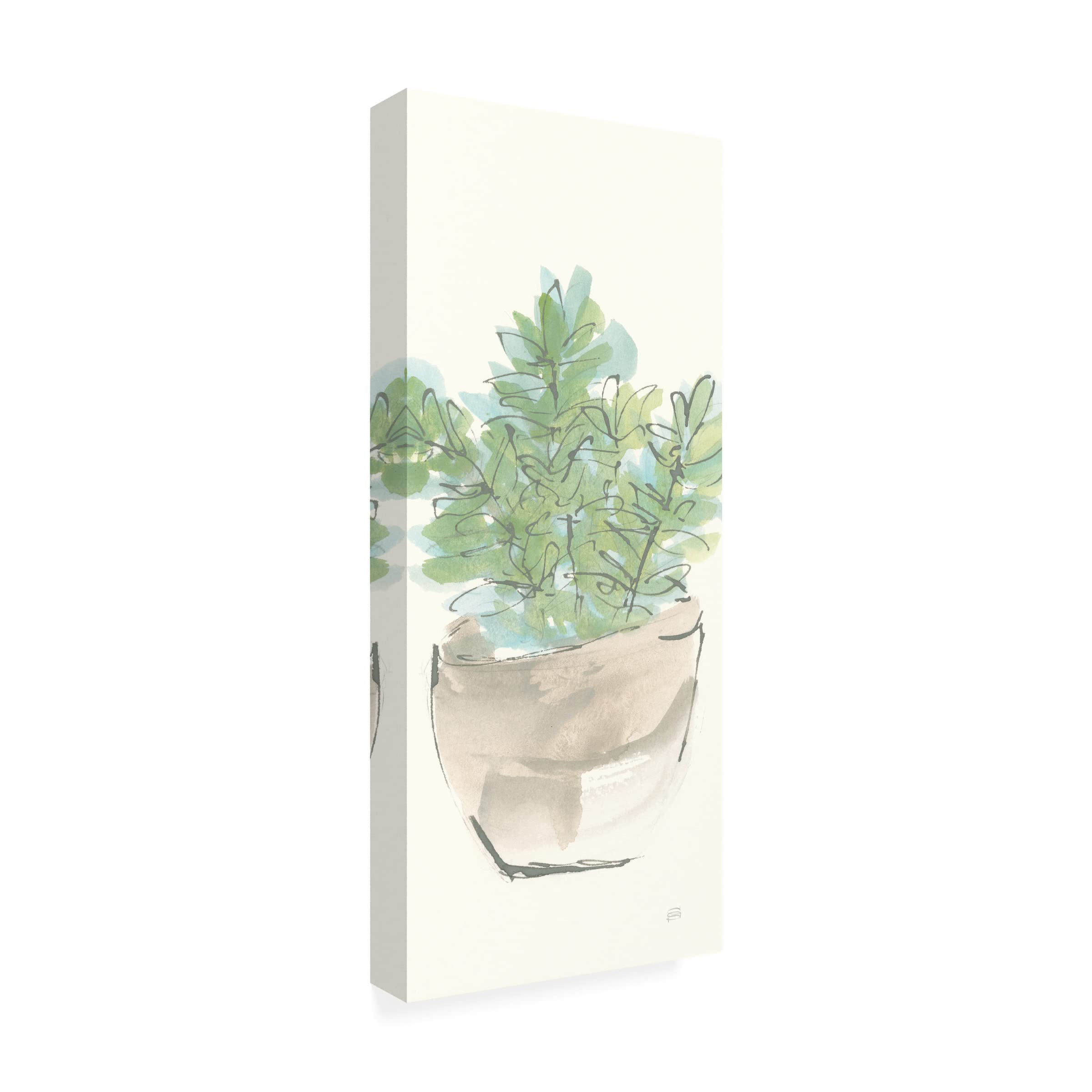 Chris Paschke Succulent II Crop Canvas Wall Art - Modern Botanical Print for Living Room, Bedroom & Office Decor | Trademark Fine Art Collection