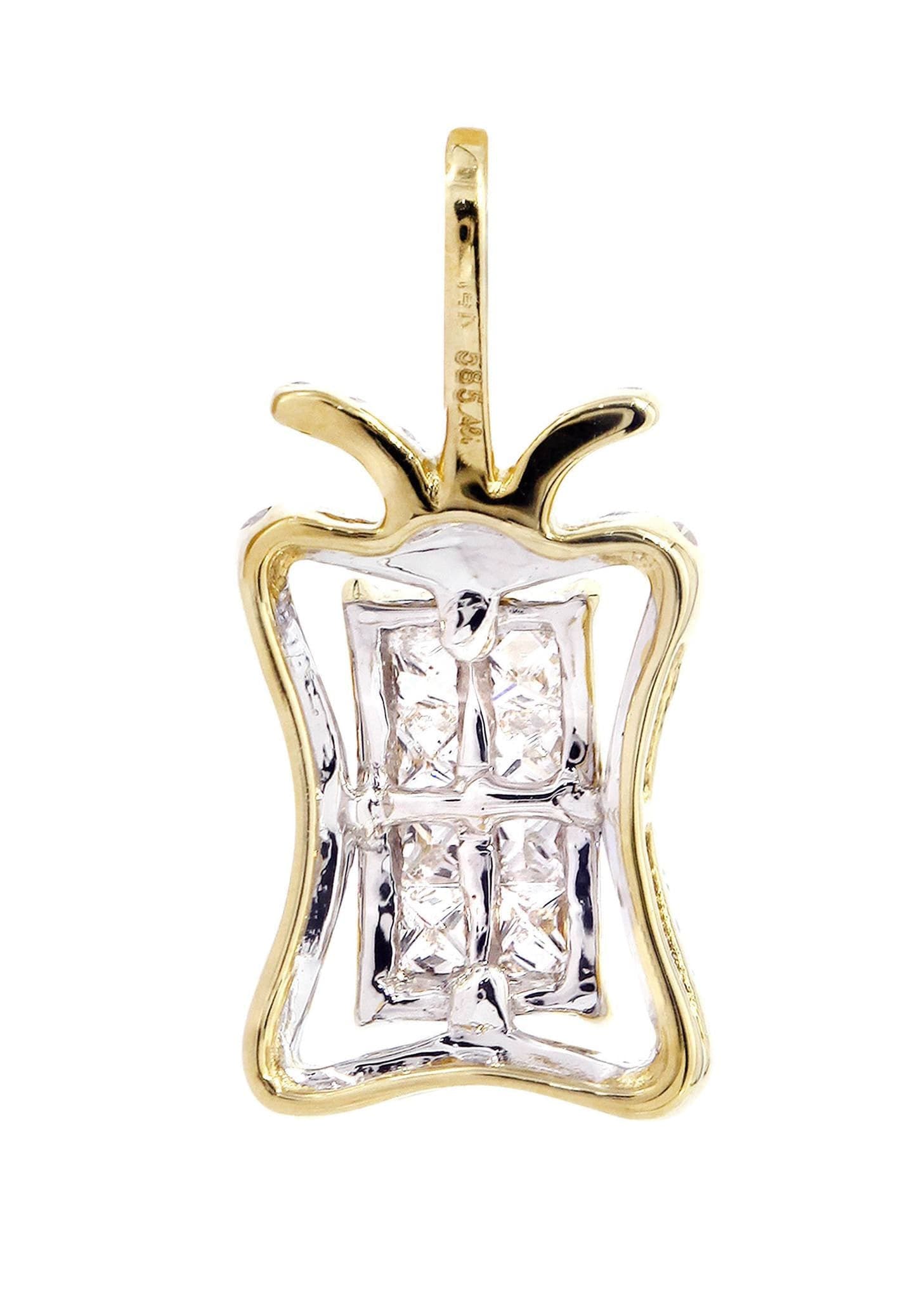 0.76 Carat Diamond Butterfly Pendant Necklace - 1.72 Grams 14K White Gold Elegant Jewelry Gift for Women - Perfect for Anniversaries, Birthdays & Special Occasions